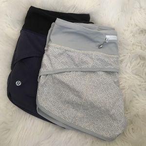 BUNDLE❗️2 LULULEMON SPEED SHORTS *like new*